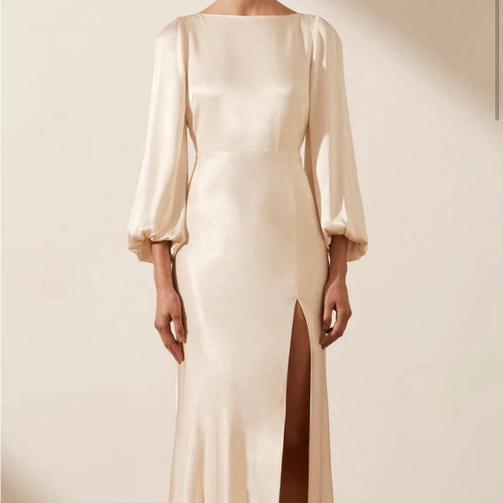Shona Joy Cream La Lune Dress